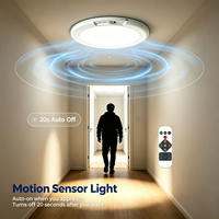 Lampe murale LED intelligente moderne pour maison connectée, en ABS blanc, avec détecteur de mouvement, veilleuse de plafond à intensité variable, contrôle par interrupteur, décoration de pièce