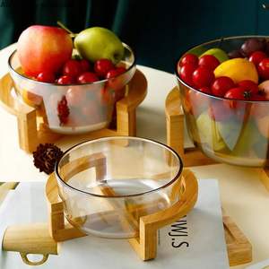 Tazón hecho a mano moderno con acabado texturizado a mano utilizado para servir frutas Decoración de mesa - Product Image 4