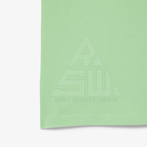 T-shirts pour hommes à manches courtes, séchage rapide, légers, écologiques, en polyester/coton, logo personnalisé OEM, vente en gros - Product Image 6