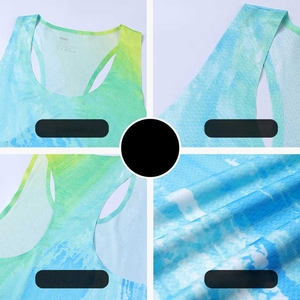 Gilet d'entraînement sans manches pour hommes personnalisé respirant léger gilet de basket-ball tricoté Style décontracté conception à séchage rapide - Product Image 2