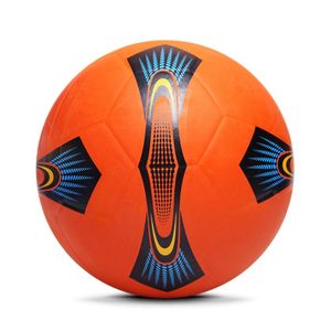 Pallone da calcio promozionale in gomma rossa a buon mercato per eventi, club, scuole, formazione per bambini, giochi ricreativi o omaggi - Product Image 3