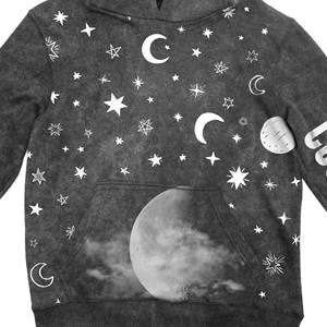 Venta al por mayor de alta calidad francés Terry algodón sudaderas con capucha para hombres niños peso pesado bordado pulóver Vintage desgastado ácido invierno - Product Image 3