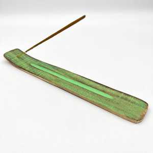 Varillas de incienso de bambú Natural hechas a mano de primera calidad, soporte plano y recogedor de cenizas, calidad India artesanal, precio de fábrica, modelo No- 22 - Product Image 1