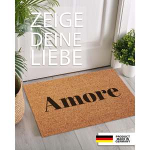 Alfombra de Entrada Amore Coconut - Product Image 1