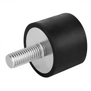 ยางกันกระแทกชนิด Ds ฐานดูดแบบเกลียวนอก M12X37 D75 H37 เหล็ก ยางธรรมชาติ ชอร์ 37 - Product Image 1