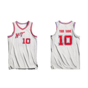 Maillot de basket-ball avec logo personnalisé pour hommes uniforme respirant vêtements de sport pour le collège et les jeunes - Product Image 3