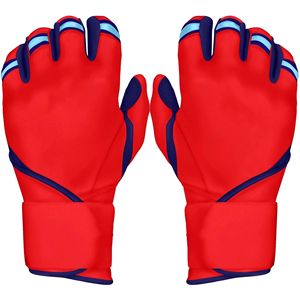 ถุงมือตีเบสบอลหนังคุณภาพสูงสีทึบสไตล์ใหม่ผู้ผลิตมืออาชีพ - Product Image 1