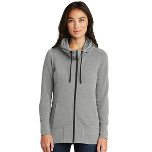 ลําลองระบายอากาศผู้หญิงสีทึบซิปHoodiesสุภาพสตรีนุ่มซิปเต็มแขนยาวHoodie - Product Image 4