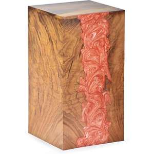 Urna de madera grande personalizada para cenizas humanas, caja de cenizas de cremación para adultos personalizada para entierro del exportador y fabricante indio - Product Image 1