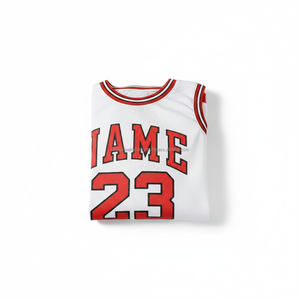 Conjunto de Uniforme de Baloncesto con Números y Patrón Reflectante con Logotipo Personalizado para Hombres y Estudiantes, de Alta Elasticidad, Transpirable y Duradero, en Poliéster - Product Image 4