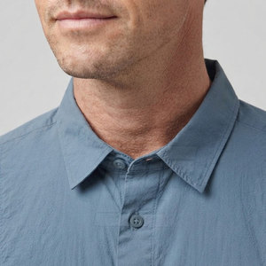 Chemise d'été tendance pour homme, légère, en coton, boutonnée, manches longues, décontractée, idéale pour la plage et les vacances - Product Image 6