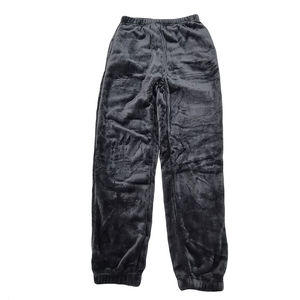 Venta caliente personalizado 100% algodón corte crudo dobladillo borde Sudadera con capucha Puff estampado pantalón hombres chándal apilado acampanado hombres Jogger conjuntos - Product Image 2