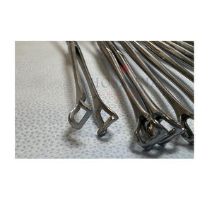 Fórceps quirúrgicos manuales de alta calidad, base esencial, juego de instrumentos de acero inoxidable para cirugía - Product Image 4