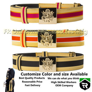 अधिकारी सेरेमोनियल बेल्ट वास्तविक सामान्य धन सेवाएँ और अधिकारी मुद्दा कमीशन प्राप्त अधिकारी स्थिर बेल्ट 2 - Product Image 4