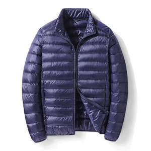 Veste matelassée d'hiver en nylon de qualité supérieure avec logo personnalisé en gros, veste à bulles pour homme, doudoune - Product Image 6