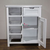 Armoire pliable moderne en bois Artex Dong Thap avec tiroirs en jacinthe d'eau naturelle pour l'organisation de la maison et du salon