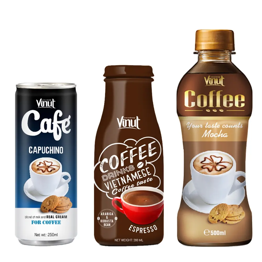 Özel etiket çözünebilir kahve 250ml
