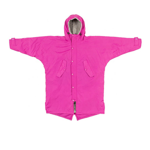 Surf Swim Parka Poncho Coat Jacket Overcoat Thicken Lining with Hood <b>Waterproof</b> Kids <b>Changing</b> <b>Robe</b> for Boys Girls Pool - Product Image 3