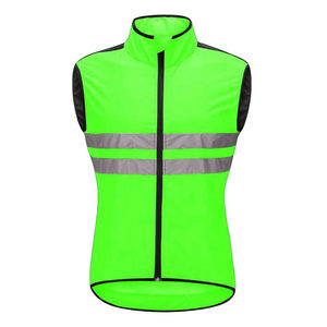 Gilet de cyclisme thermique léger de style unique, 4 saisons, pour la conduite par temps froid, coupe-vent, respirant - Product Image 4