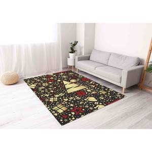 Tapis imprimé à motifs de Noël - Noël, Xmas, Moderne, Luxe, Design 3D, Tapis doux non tissé - Product Image 2