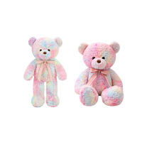 Jouets en peluche ours en peluche mignons en gros, personnalisés, 80 cm, 100 cm, ours en peluche colorés