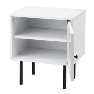 Mesita de noche plegable de madera maciza de estilo indio nórdico moderno de lujo italiano para muebles de dormitorio de hogar o Hospital - Product Image 3