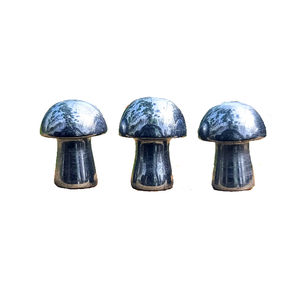 Haute qualité cristal champignon hématite Gua Sha corps naturel grattage outil de Massage visage pierres précieuses champignon en gros - Product Image 5