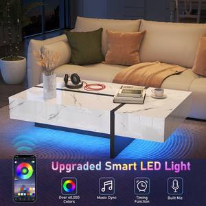 Vear estilo moderno linda mesa de centro decoración del hogar muebles de sala de estar - Product Image 2