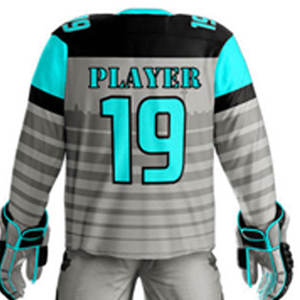 Últimos Diseños de Uniformes de Hockey sobre Hielo para Hombre, Logotipo/Color Personalizado, Uniforme de Hockey sobre Hielo Transpirable, Cómodo y de Alta Calidad con Antiarrugas - Product Image 5