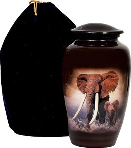 Venta caliente de urnas de cremación para adultos hechas de aluminio de calidad genuina utilizadas para cenizas - Product Image 3