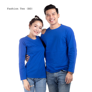 Vente en gros logo Oem personnalisé T-shirt à manches longues unisexe 100% coton T-shirt à manches longues à col rond pour homme 200g - Product Image 1