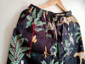 Pijama de algodón suave puro con cuello en V para mujer, hermosos estampados de animales, estilo Sexy, transpirable para adultos, ropa de dormir de talla grande para mujer - Product Image 5