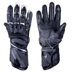 Guantes de Seguridad para Motociclismo con Logotipo Personalizado, de Cuero de Alta Calidad, Pantalla Táctil, Dedos Completos, Multicolores, Impermeables, para Uso Deportivo - Product Image 1