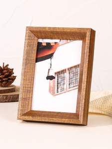 Cadre photo en bois fait main, conçu par des artisans pour une décoration intérieure unique, qualité sur mesure, design intemporel, beauté - Product Image 5