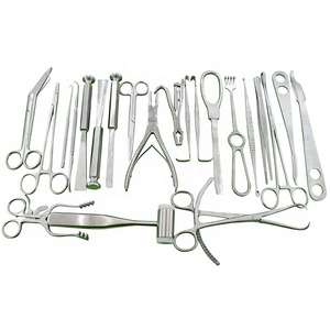 Ensemble d'instruments chirurgicaux orthopédiques de base, 25 pièces, acier inoxydable allemand, outils médicaux de santé, nouvel ensemble orthopédique de grande taille - Product Image 1