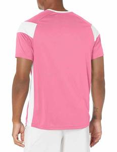 Camiseta negra en blanco de alta calidad, camisetas sublimadas de poliéster de algodón de primera calidad 100%, Camiseta con cuello redondo para hombre con logotipo personalizado - Product Image 6