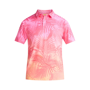 Chemises polo d'été de couleur unie, personnalisées, à la mode, élégantes et imprimées sur toute la surface Chemises polo Slim Fit pour hommes de BD - Product Image 5