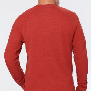 T-shirt à manches longues respirant pour homme Ringer Design Crew Crew Blank T-Shirt Full Size Knitted Plus Size Full Sleeve T-Shirt - Product Image 6