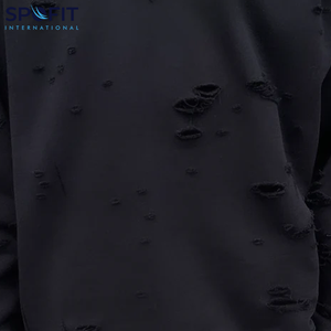 Sweat à capuche numérique surdimensionné de qualité supérieure pour l'hiver, hommes et femmes, vente en gros, tissu double couche délavé, streetwear - Product Image 6