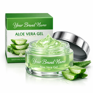 Gel de Aloe Vera al por Mayor, Gel Multiusos para el Cuidado de la Piel y el Cabello, Fórmula Hidratante, Grado Cosmético, Fabricación a Granel, Marca Privada OEM - Product Image 1
