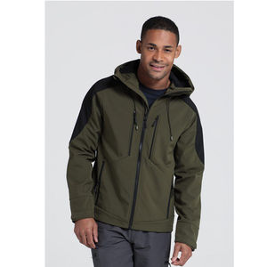 Softshell Custom Training Soft Shell Windbreaker para hombres y mujeres Senderismo Otoño Chaquetas al aire libre Senderismo Chaqueta impermeable - Product Image 3