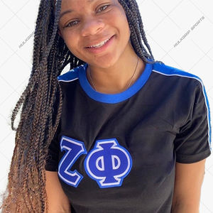 Camiseta Casual de Manga Corta para Hombre Zita Phii Negra y Azul Premium, con Botones, Logotipo Bordado Personalizado, Antiarrugas, Tejida - Product Image 6