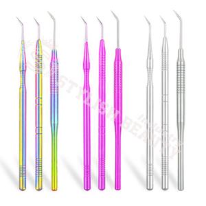 Meilleures ventes d'outils professionnels en acier inoxydable pour sourcils et cils Outil de séparation de lève-cils de beauté avec logo personnalisé - Product Image 6