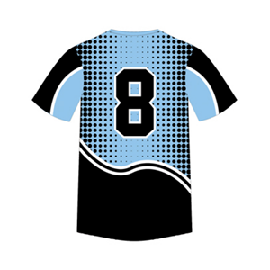 Service OEM, maillot de baseball respirant en polyester à deux boutons avec logo d'équipe personnalisé sublimé, nom/nombre, vêtements d'entraînement - Product Image 3