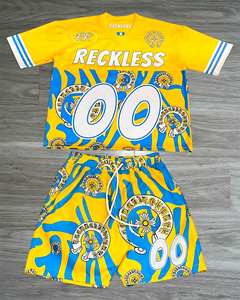 เสื้อสองชิ้นสำหรับผู้ชายชุดเสื้อถักตาข่ายสำหรับทุกเพศเสื้อเจอร์ซี่แห้งเร็วเสื้อเจอร์ซีย์พิมพ์ลายซับลิเมชันสำหรับฤดูร้อน - Product Image 6