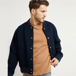 Camiseta de algodón 100% de verano para hombre, cuello alto transpirable, manga corta, ajuste Regular, respetuoso con el medio ambiente, diseño personalizado OEM sólido - Product Image 2