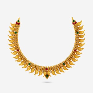 Collier authentique en argent de style temple - Bijoux d'inspiration culturelle - Product Image 1