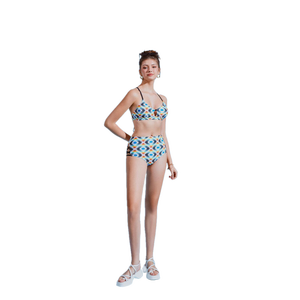 ชุดว่ายน้ำไมโครบิกินี่คุณภาพสูงสำหรับผู้หญิง แห้งเร็ว ผลิตตามสั่ง พร้อมผ้าพิมพ์ลาย ชุดชายหาดเซ็กซี่ - Product Image 3