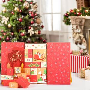 Calendario de Cuenta atrás rellenable para niños, caja de embalaje personalizada en forma de mariposa, con 24 cajas de regalo, calendario de Adviento de Navidad - Product Image 4