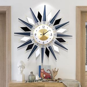 Horloge murale en métal faite à la main de qualité Standard pour chambre salon et salle d'étude décoration horloge murale - Product Image 5